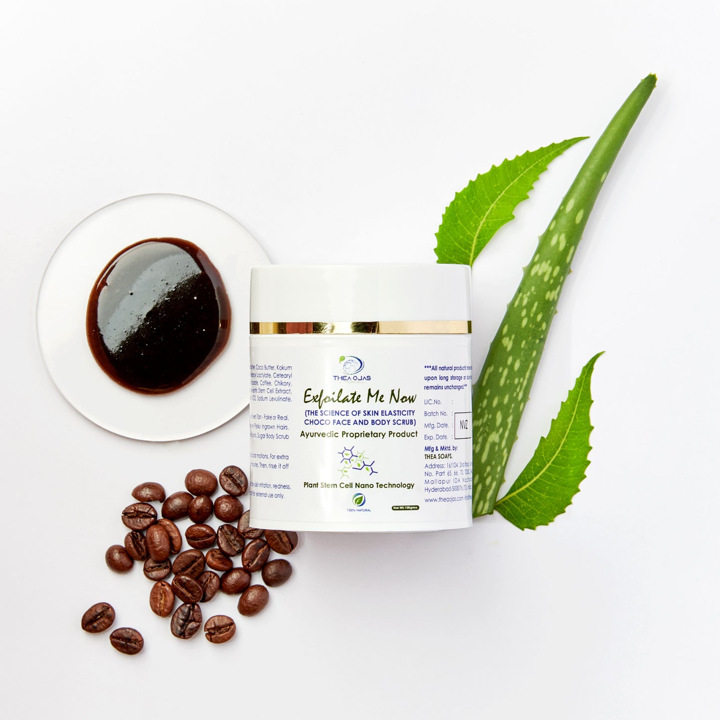 EXFOILATE ME NOW (THE SCIENCE OF SKIN ELASTICITY  CHOCO FACE & BODY SCRUB)